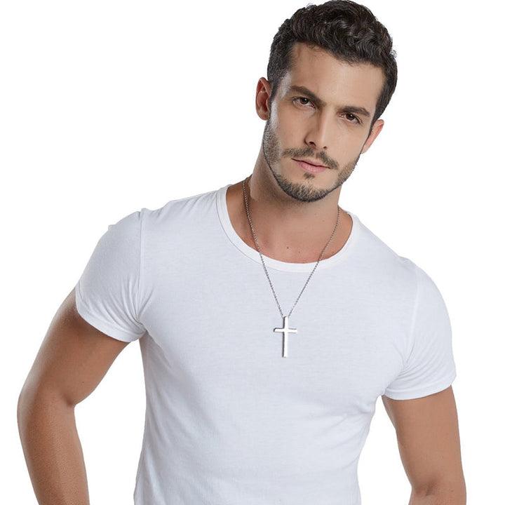 Colar Cruz & Carta Para O Meu Homem