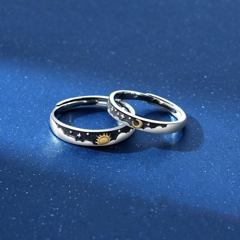 Par de Alianças Dias e Noites