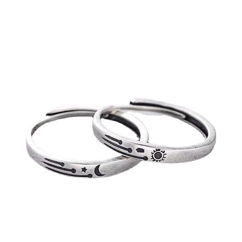 Par de Alianças Solar & Lunar