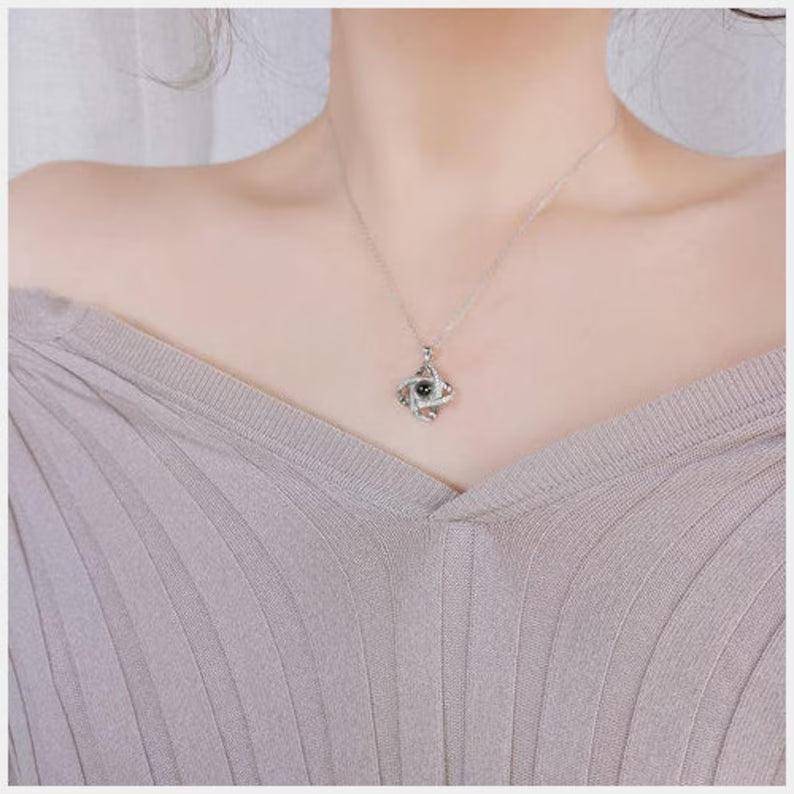 Colar Entrelaçados - Foto Personalizável