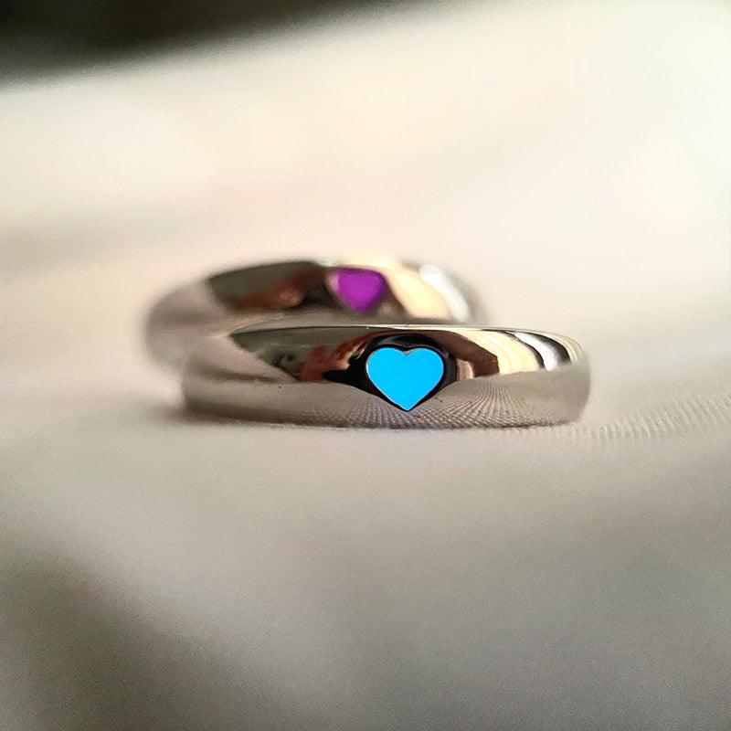 Par de Alianças Amor Luminoso