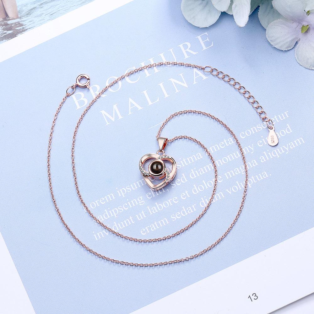 Colar Momentos Eternos Zircon - Foto Personalizável