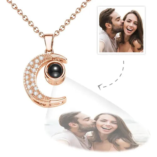 Colar Lua do Amor - Foto Personalizável