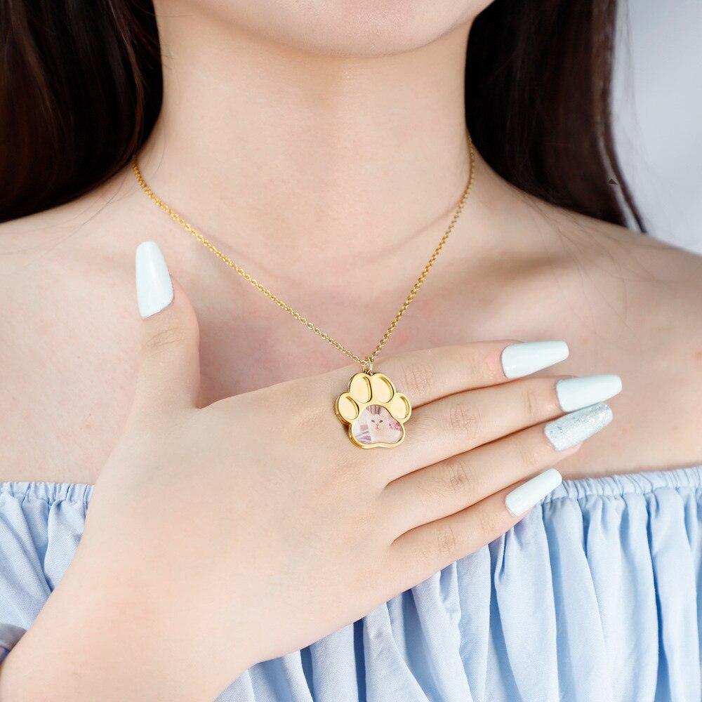 Colar Paws - Foto Personalizável