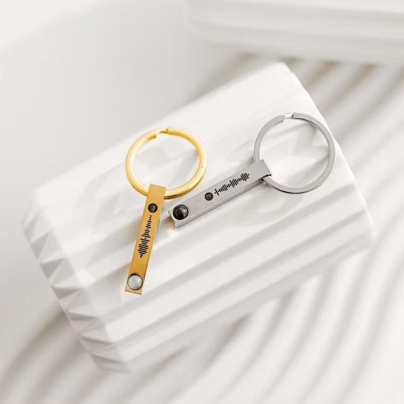 Chaveiro Barra Memories - Foto e Música/playlist Personalizável