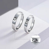 Par de Alianças Doguinho