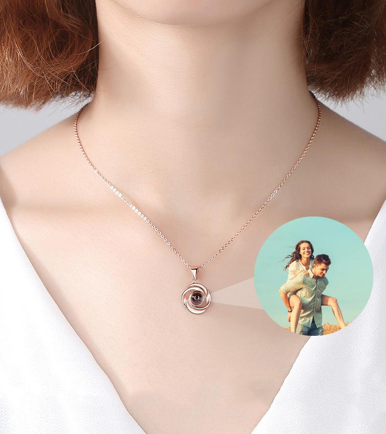 Colar Spiral - Foto Personalizável