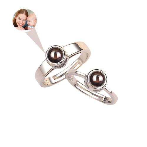 Par de Alianças Photo Lovers - Foto Personalizável