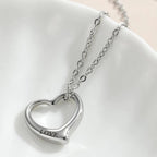 Colar Love + Caixa Com 6 Rosas