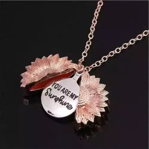 Colar Girassol Você é Meu Raio de Sol + CAIXINHA BRINDE